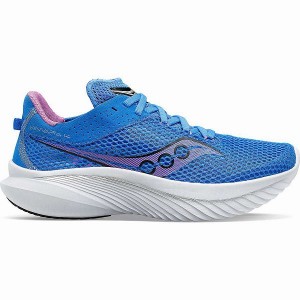 Women's Saucony Kinvara 14 Running Shoes Blue | JSAZWKU-13