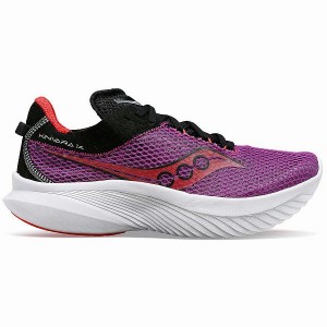 Women's Saucony Kinvara 14 Running Shoes Purple | RUPDTQL-74