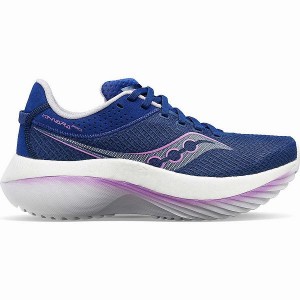 Women's Saucony Kinvara Pro Running Shoes Indigo / Purple | GOETHFM-81