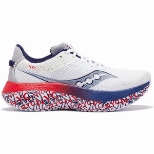 Women's Saucony NYC Kinvara Pro Running Shoes Blue / Navy | LNHQVZT-95