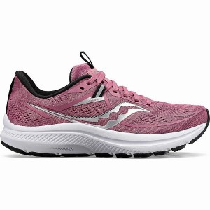 Women's Saucony Omni 21 Running Shoes Purple / Black | WAEHQUM-31