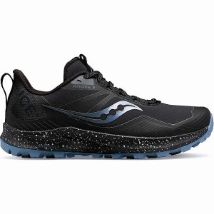 Women's Saucony Peregrine ICE+ 3 Running Shoes Black | XSBLUZE-01