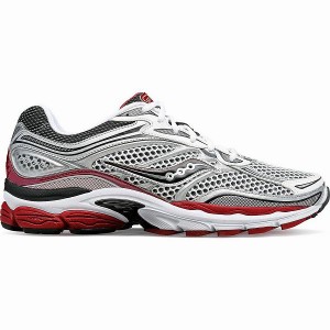 Women's Saucony ProGrid Omni 9 OG Sneakers White / Silver / Red | GVXEQOZ-25