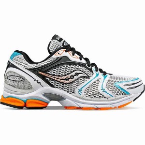 Women's Saucony ProGrid Triumph 4 Sneakers White / Silver | LCPTVAH-28