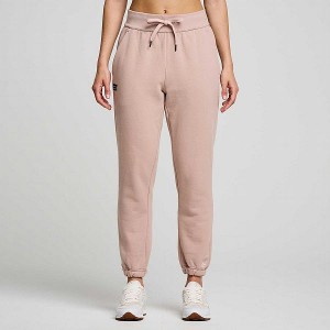 Women's Saucony Recovery Sweatpants Smoke Graphic | IRCMEDZ-27