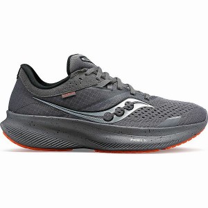 Women's Saucony Ride 16 Running Shoes Grey / Orange | SJCLPIO-30