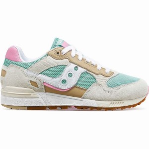 Women's Saucony Shadow 5000 Premium Sneakers Turquoise / Grey | JRXQUKL-90