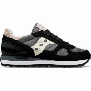 Women's Saucony Shadow Original Sneakers Black / Grey | DSXLKFZ-90