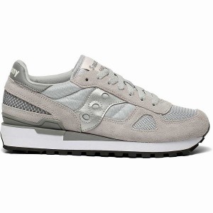 Women's Saucony Shadow Original Sneakers Grey / Silver | SHROKQM-08