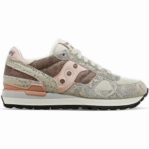 Women's Saucony Shadow Original Sneakers Beige | CGQZYHI-62