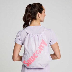 Women's Saucony String Bags Purple | EOYKZPQ-15