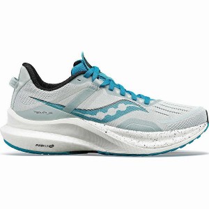 Women's Saucony Tempus Running Shoes Glacier / Ink | DRNOJLG-94