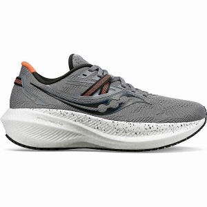 Women's Saucony Triumph 20 Running Shoes Grey | QHVPGDU-10