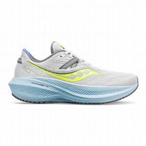 Women's Saucony Triumph 20 Running Shoes White | MVJKPAW-73