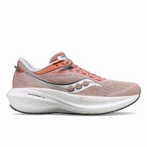 Women's Saucony Triumph 21 Running Shoes Lotus / Bough | VJMXCFU-54