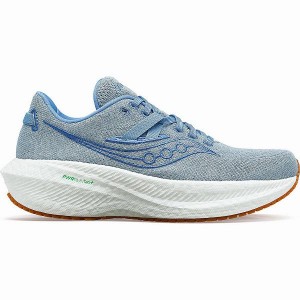 Women's Saucony Triumph RFG Running Shoes Blue | YVWUMQP-17