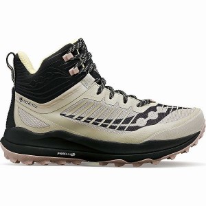 Women's Saucony Ultra Ridge GTX Running Shoes Khaki / Black | FCNDUTK-51