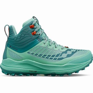 Women's Saucony Ultra Ridge GTX Running Shoes Turquoise | OKPUJSR-91