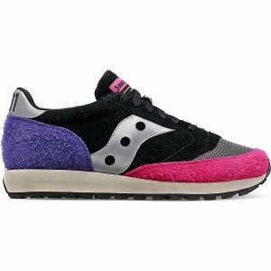 Women's Saucony X Frank Cooke Jazz 81 Sneakers Black / Multicolor | SNEPBTM-87