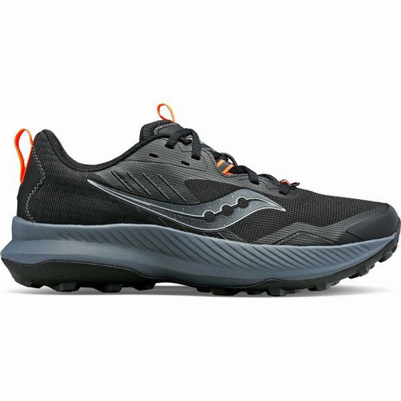 Men\'s Saucony Blaze TR Trail Running Shoes Black | PCEYJWH-07