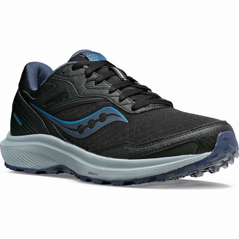 Men's Saucony Cohesion TR16 Walking Shoes Black / White | UEPRDKA-06