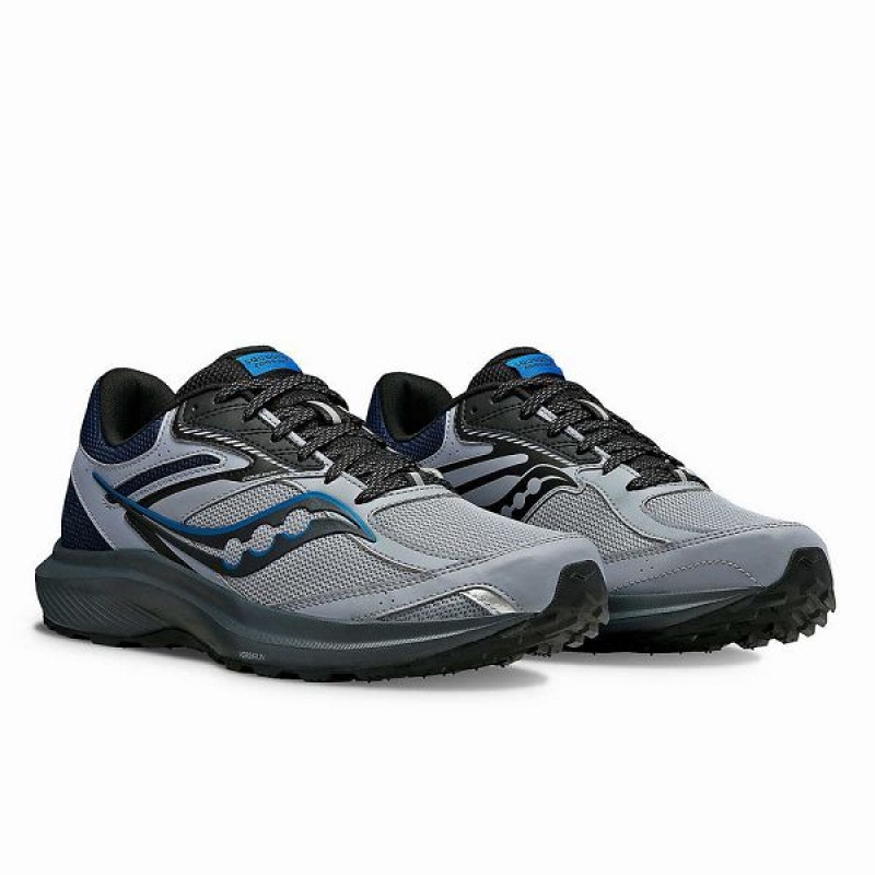 Men's Saucony Cohesion TR17 Running Shoes Grey | XYHEBAV-53