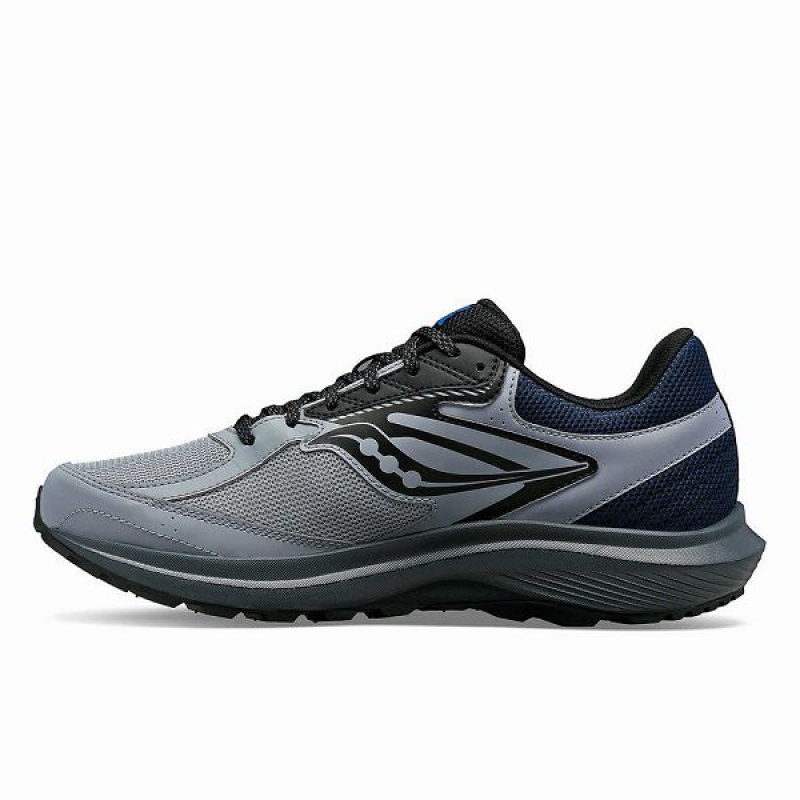 Men's Saucony Cohesion TR17 Running Shoes Grey | XYHEBAV-53