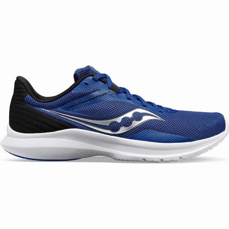 Men\'s Saucony Convergence Running Shoes Indigo / Black | YENSBRT-54