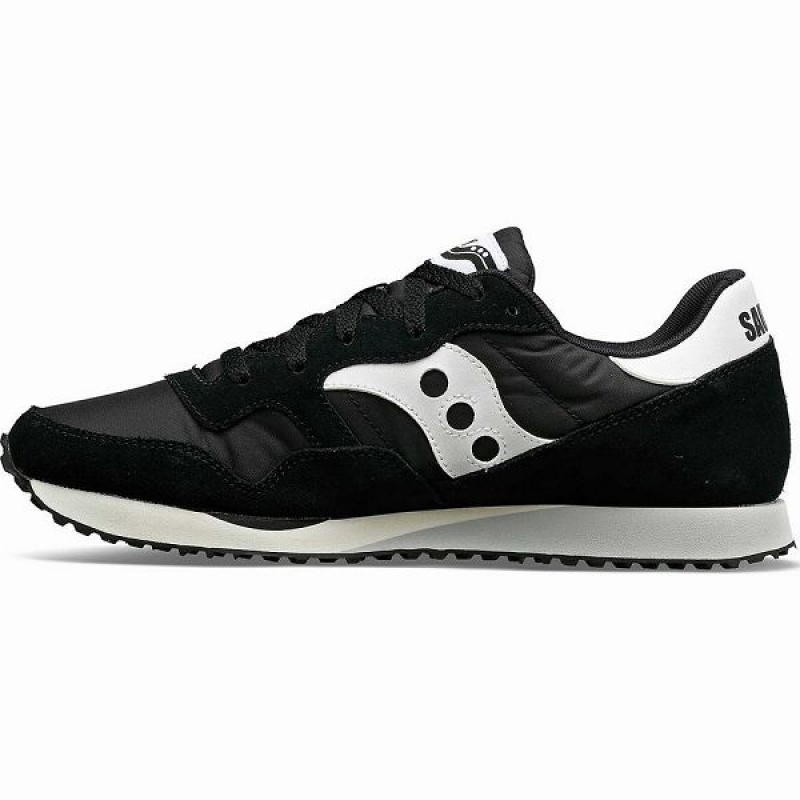 Men's Saucony DXN Trainer Sneakers Black / White | YINQAWK-80