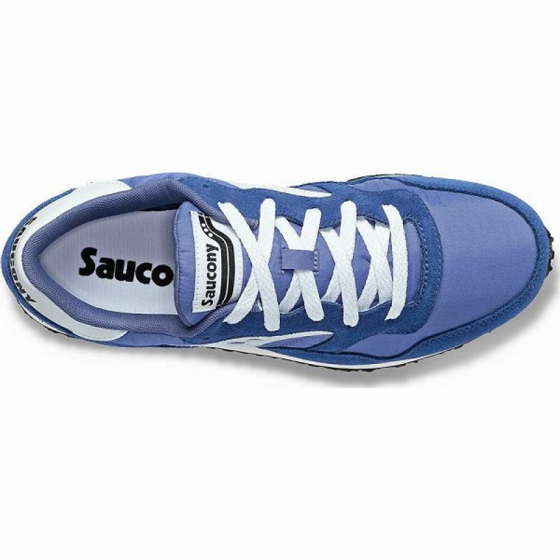 Men's Saucony DXN Trainer Sneakers Blue / White | GTXRLFD-20