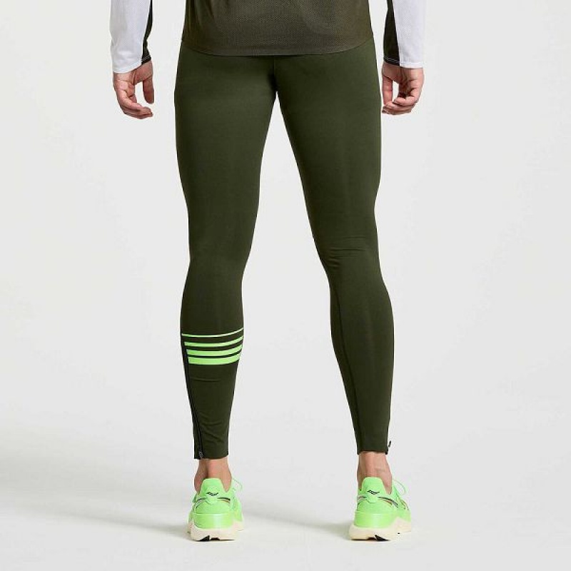 Men's Saucony Elite Tight Umbra | ZHKEVTL-60