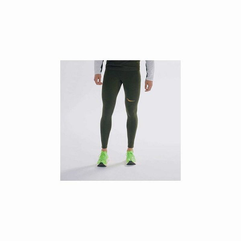 Men's Saucony Elite Tight Umbra | ZHKEVTL-60