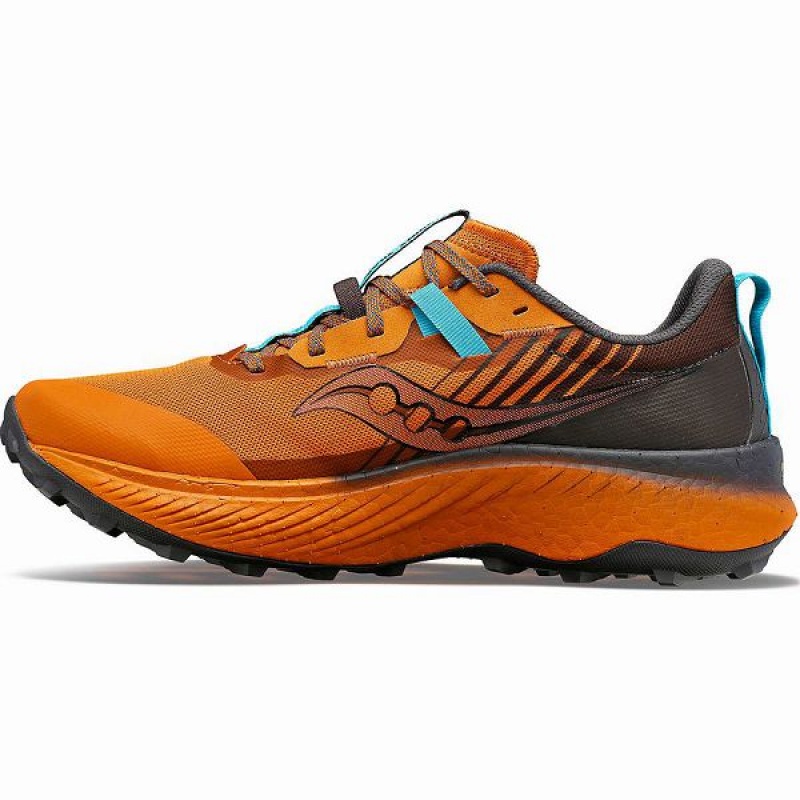 Men's Saucony Endorphin Edge Running Shoes Orange | LGKEOQI-73