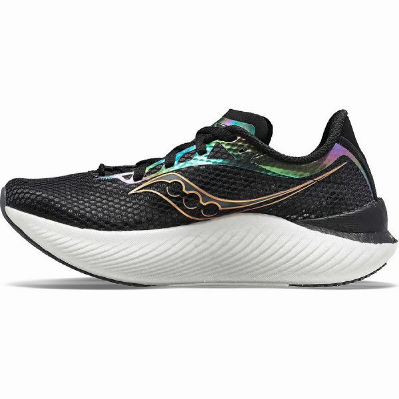 Men's Saucony Endorphin Pro 3 Running Shoes Black | HAGCTQU-21