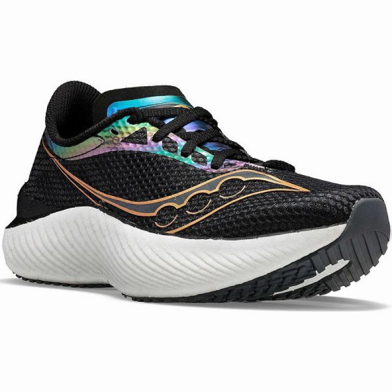 Men's Saucony Endorphin Pro 3 Running Shoes Black | HAGCTQU-21