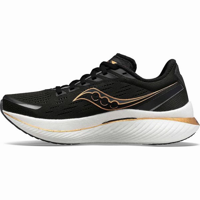 Men's Saucony Endorphin Speed 3 Running Shoes Black | OBULMZH-46