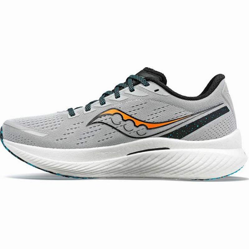 Men's Saucony Endorphin Speed 3 Running Shoes Grey | URAFWCE-97