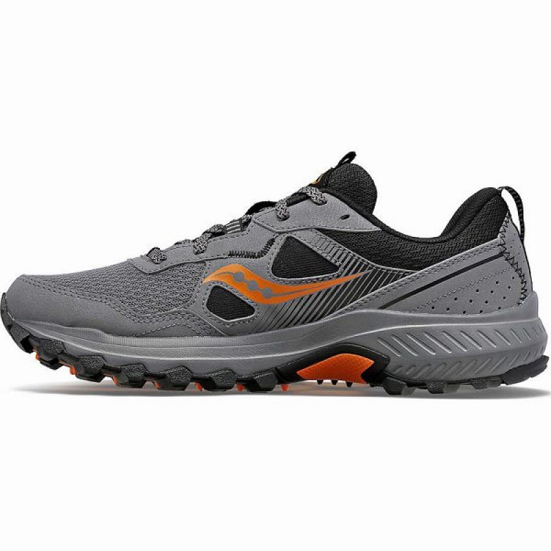 Men's Saucony Excursion TR16 Trail Running Shoes Grey | YQDXMGP-37