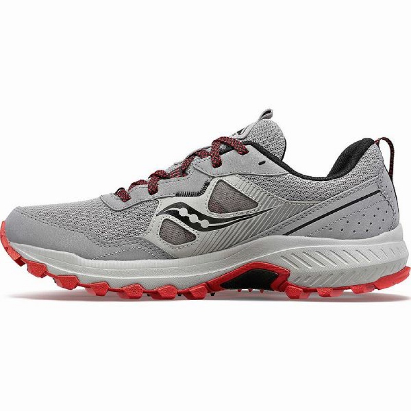 Men's Saucony Excursion TR16 Trail Running Shoes Grey / Orange | FORGHES-20