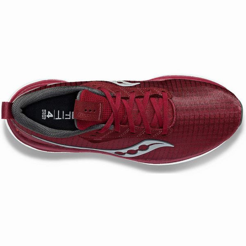 Men's Saucony Freedom Crossport Running Shoes Red / Grey | ELIHRGA-31