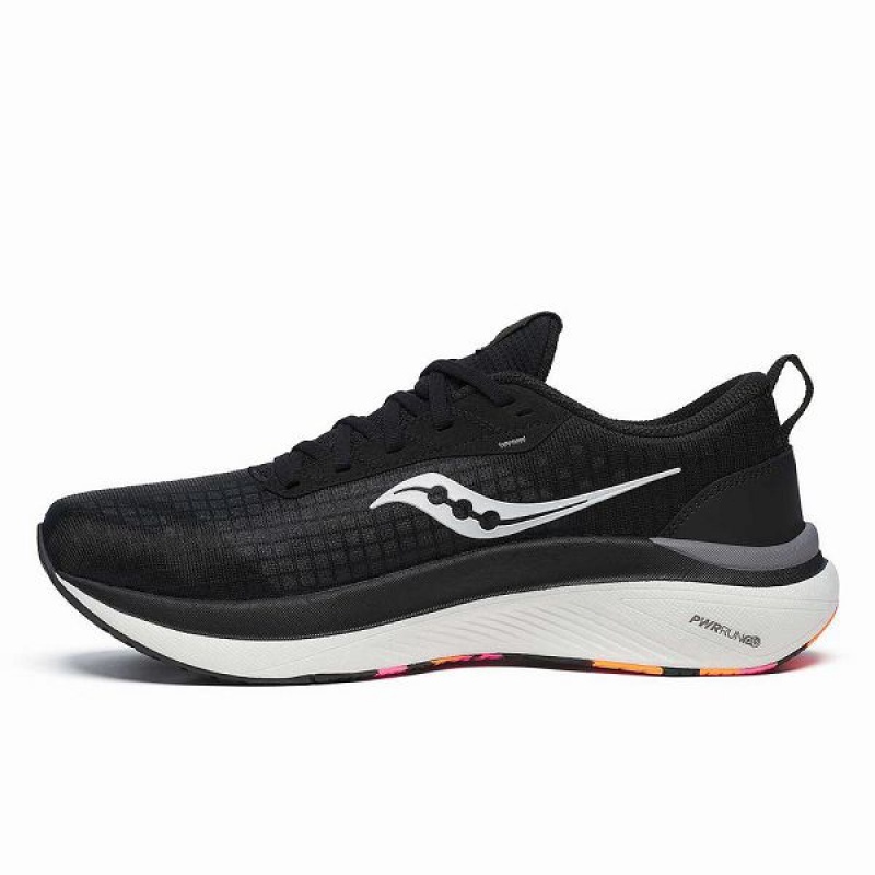 Men's Saucony Freedom Crossport Running Shoes Black | UGIMADB-07