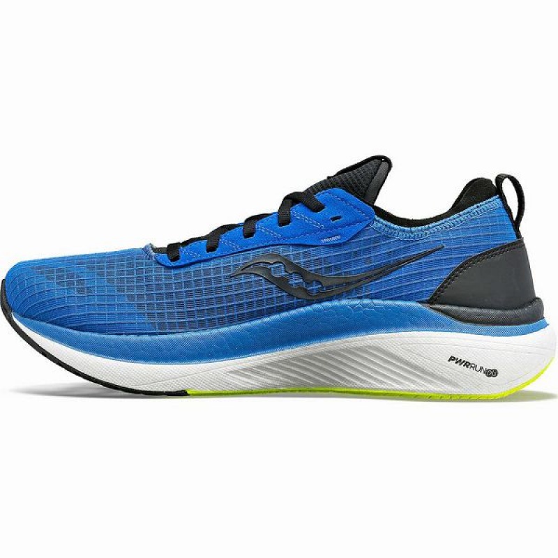 Men's Saucony Freedom Crossport Running Shoes Blue / Black | JWENZOH-48