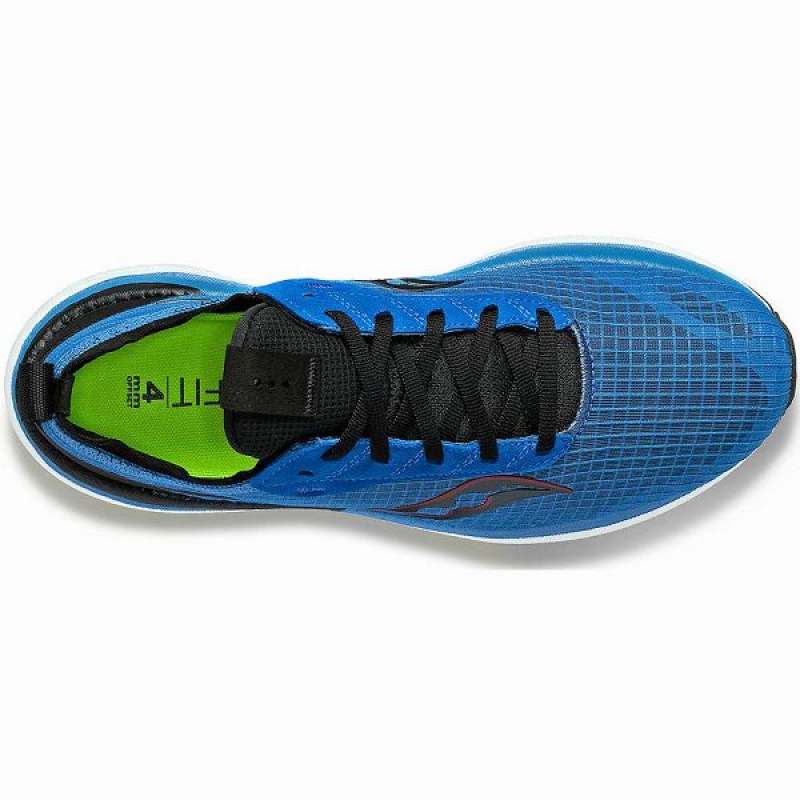 Men's Saucony Freedom Crossport Running Shoes Blue / Black | JWENZOH-48