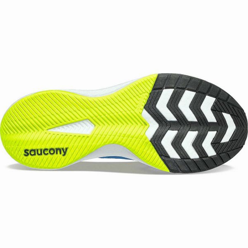 Men's Saucony Freedom Crossport Running Shoes Blue / Black | JWENZOH-48