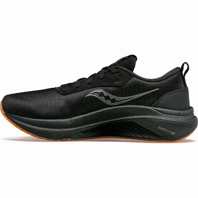 Men's Saucony Freedom Crossport Running Shoes Black | MBFKAWE-52