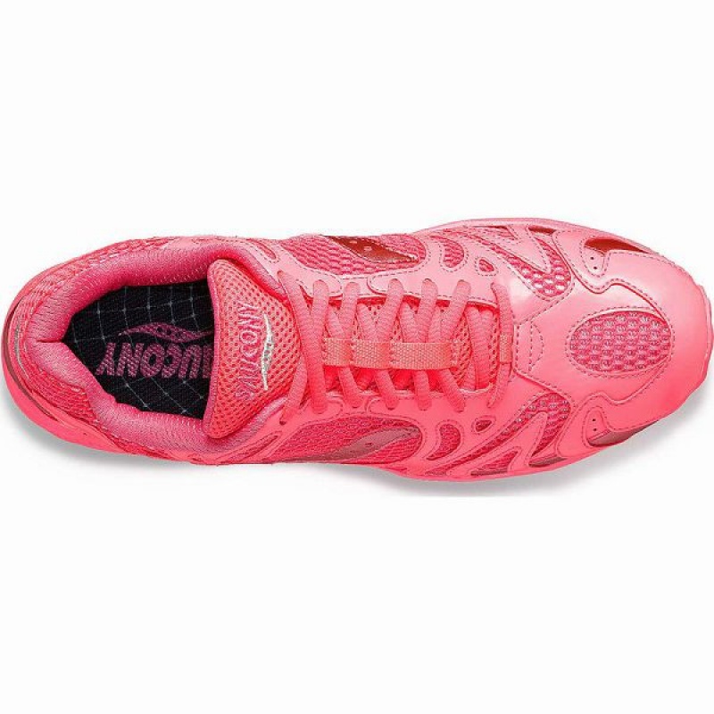 Men's Saucony Grid Azura 2000 Party Pack Sneakers Pink | NUGIZMA-14