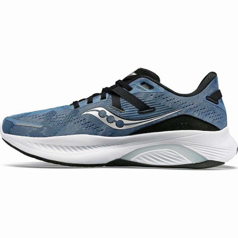 Men's Saucony Guide 16 Running Shoes Blue / Black | ZSVETQK-91