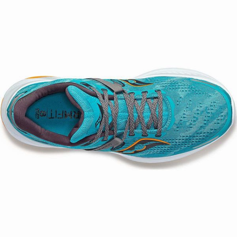 Men's Saucony Guide 16 Running Shoes Blue | SFODPBU-82