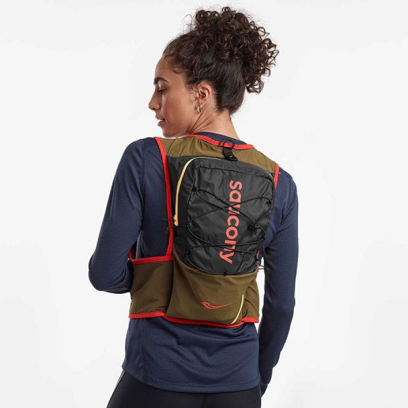 Men's Saucony Haul Lite Pack Bags Dark Olive | MIZGBTE-47