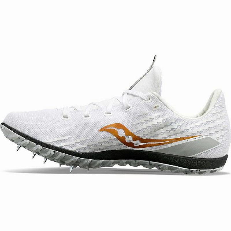 Men's Saucony Havok XC 3 Spike Spikes Shoes White | VXKTDYW-29